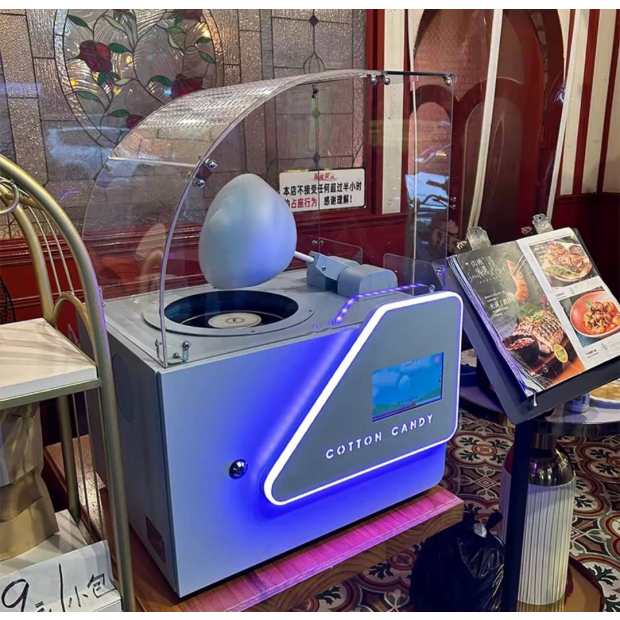 全自動花式棉花糖機出租 投幣選樣式自動製作